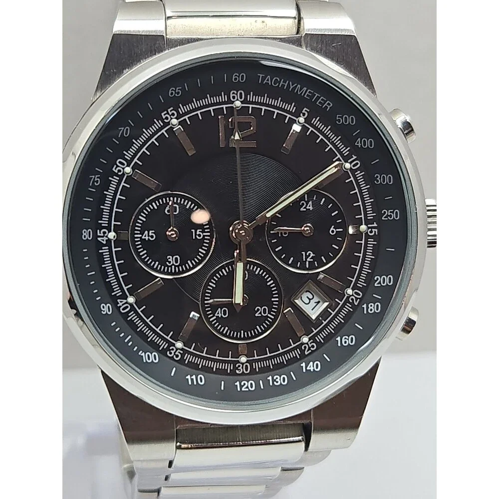 Bradford Exchange My Son My Pride My Joy Chronograph Mens Watch New Battery 2007